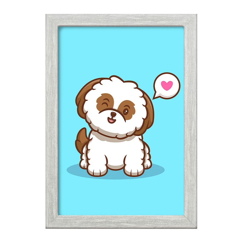 تابلو خندالو طرح سگ کد 28286