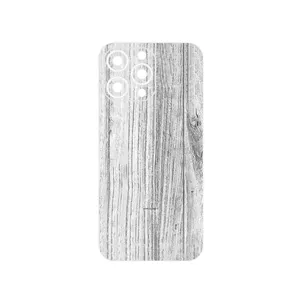 MAHOOT White_Wood Cover Sticker for Apple iPhone 14 Pro Max