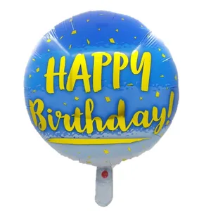 بادکنک فویلی طرح Happy Birthday کد 201