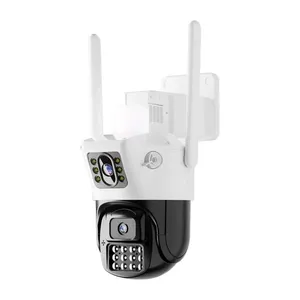 دوربین مداربسته تحت شبکه مدل 2لنز سیمکارتی V380pro