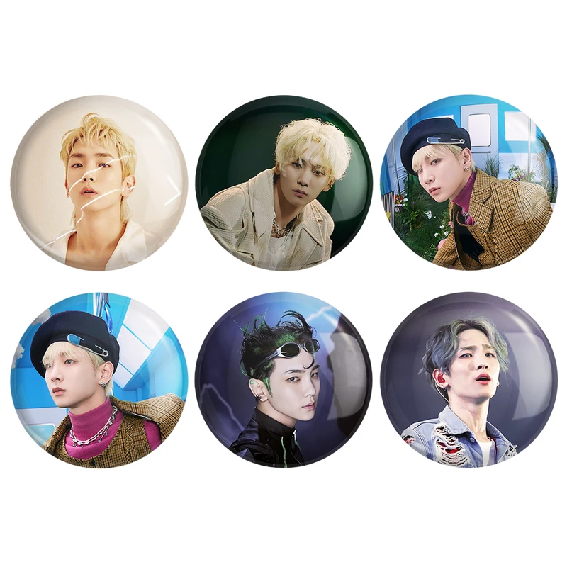  مگنت خندالو طرح کی گروه شاینی Shinee کد 1279A مجموعه 6 عددی