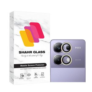 محافظ لنز دوربین شهر گلس مدل RNGLNSH مناسب برای گوشی موبایل شیائومی Poco M6 Pro