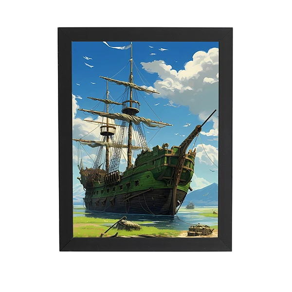 تابلو طرح کشتی مدل az17