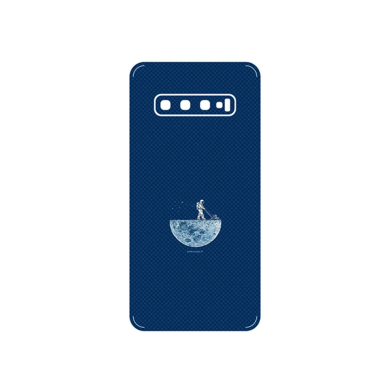 برچسب پوششی ماهوت مدل Minimal Gardener Astronaut مناسب برای گوشی موبایل سامسونگ Galaxy S10