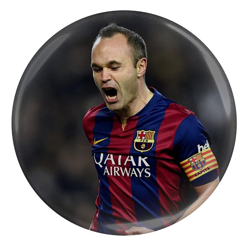 مگنت طرح بازیکن بارسلونا اسپانیا آندرس اینیستا مدل S4671 