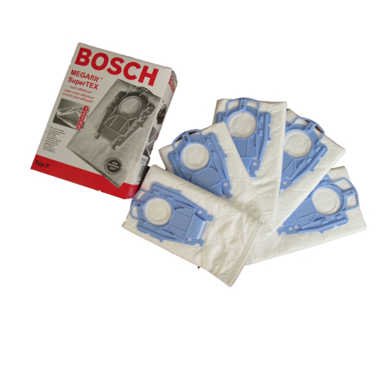 پاکت جاروبرقی مدل 01 مناسب برای جاروبرقی بوش تایپ p بسته 5 عددی