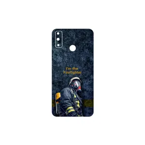 MAHOOT Firefighter Cover Sticker for Huawei Y8s