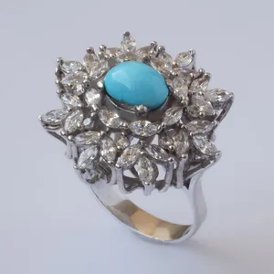 انگشتر نقره زنانه مدل R3