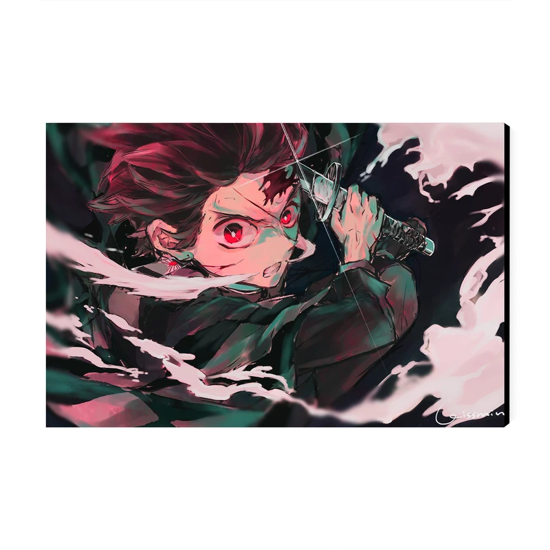 تابلو شاسی عرش مدل انیمه شیطان کش Demon Slayer کد As1493