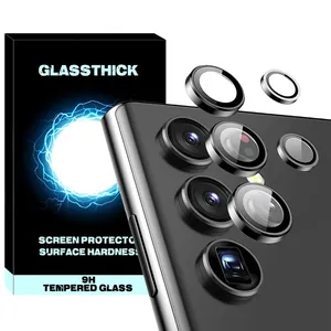 Glassthick Ring Metal Camera Lens Protector For Samsung Galaxy S22 Ultra