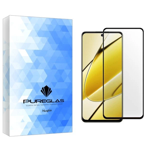 محافظ صفحه نمایش شیشه ای پیور گلس مدل NueGlas مناسب برای گوشی موبایل ریلمی 11 5G