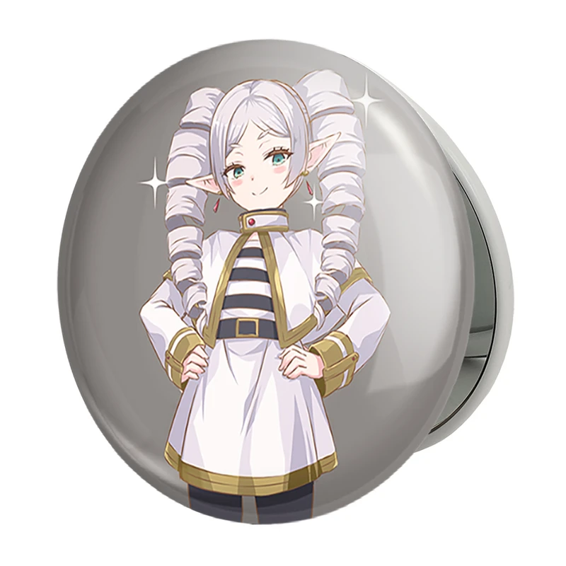 آینه جیبی خندالو طرح انیمه فریرن (Frieren) مدل تاشو کد 33856