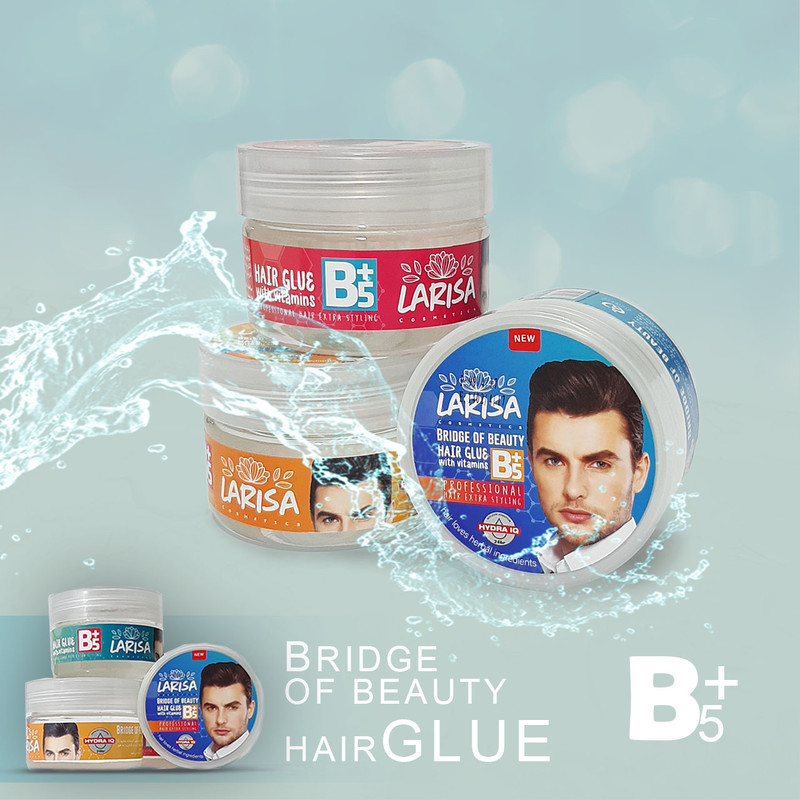 چسب مو لاریسا مدل B5 حجم 150 میلی لیتر مجموعه 4 عددی چسب مو لاریسا مدل B5 حجم 150 میلی لیتر مجموعه 4 عددی