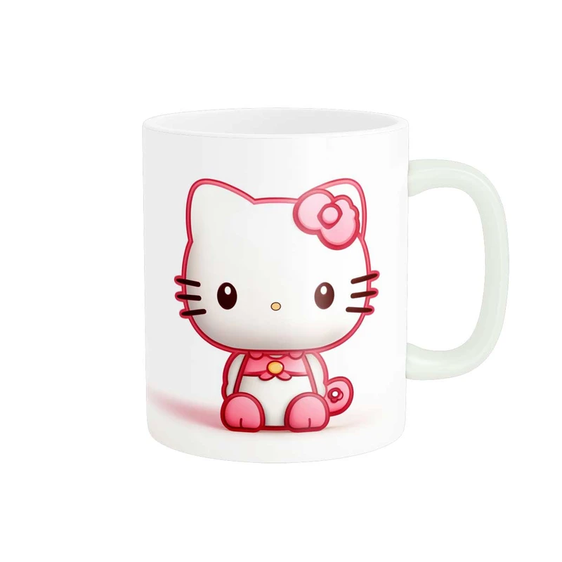 ماگ پاد آفرین طرح کارتون هلو کیتی hello kitty کد 3162