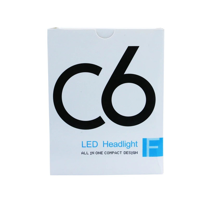 لامپ هدلایت خودرو مدل C6 پایه H7 بسته 2 عددی