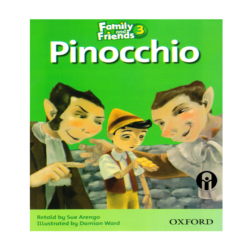 کتاب Pinocchio اثر Retold and Sue Arengo انتشارات الوندپویان کتاب Pinocchio اثر Retold and Sue Arengo انتشارات الوندپویان
