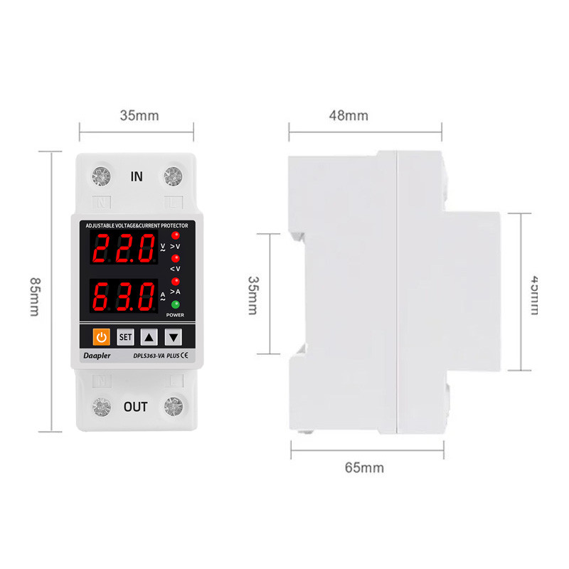 محافظ ولتاژ داپلر مدل DPLS3-63VA