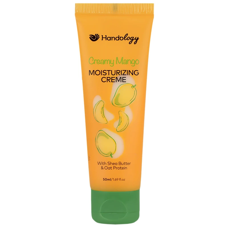 کرم مرطوب کننده دست و صورت هندولوژی مدل Mango مناسب برای انواع پوست حجم 50 میلی لیتر