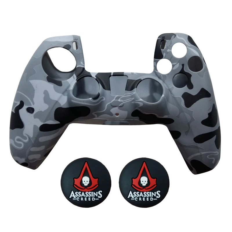 محافظ دسته پلی استیشن 5 مدل 084 به همراه روکش آنالوگ 