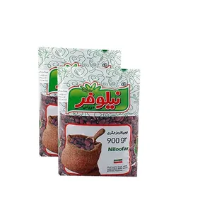 لوبیا قرمز جگری نیلوفر - 900 گرم بسته 2 عددی