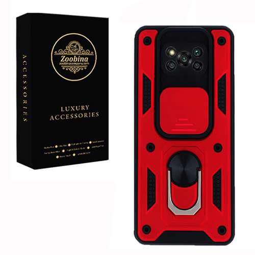 کاور زوبینا مدل Ironman مناسب برای گوشی موبایل شیائومی Poco X3 / X3 NFC / X3 Pro
