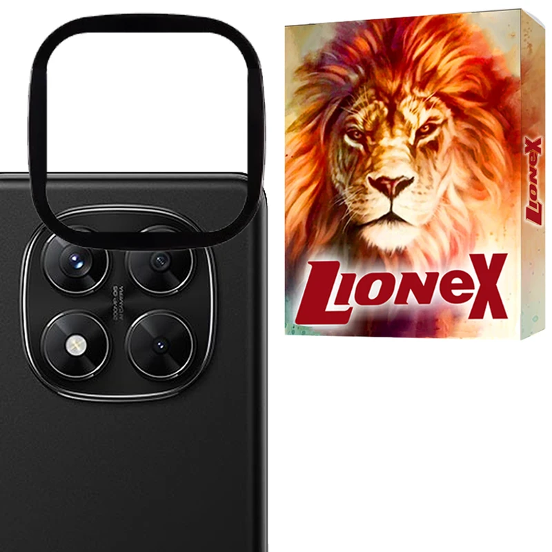 محافظ لنز دوربین لایونکس مدل RINL20 مناسب برای گوشی موبایل شیائومی Redmi Note 14 Pro Plus