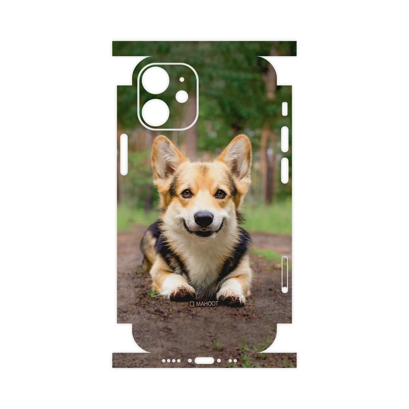 برچسب پوششی ماهوت مدل Dog-2-FullSkin مناسب برای گوشی موبایل اپل iPhone 12 mini