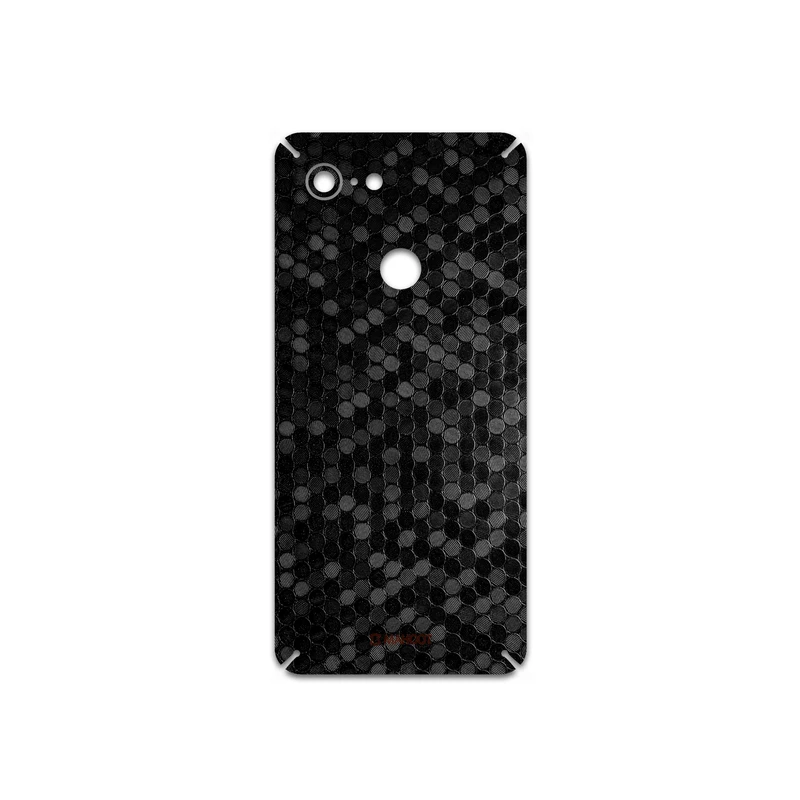 برچسب پوششی ماهوت مدل Honey-Comb-Circle مناسب برای گوشی موبایل گوگل Pixel 3