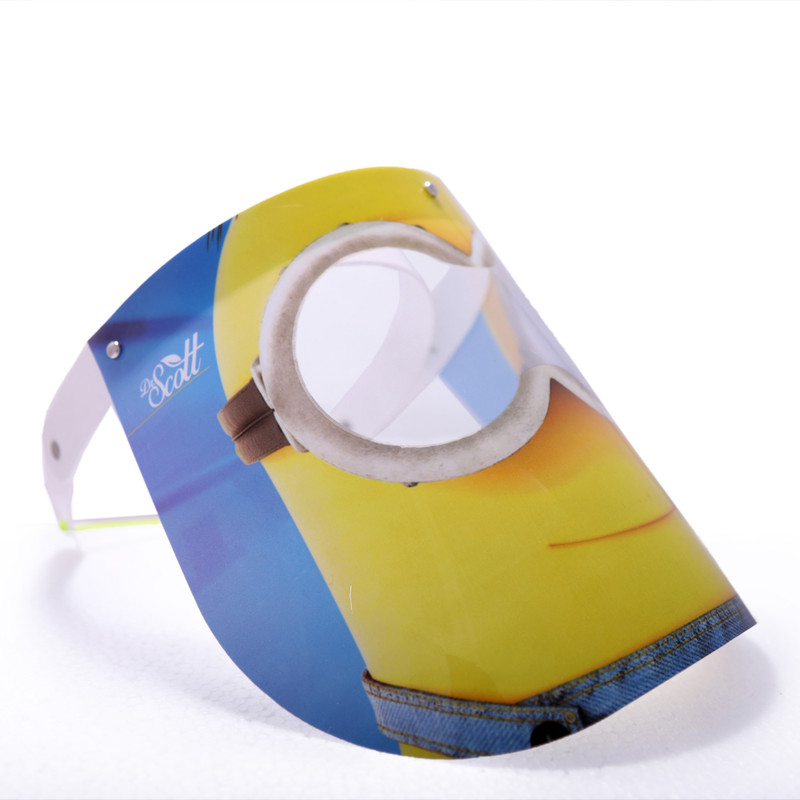 شیلد محافظ صورت کودک دکتر اسکات مدل لاکچری طرح مینیون