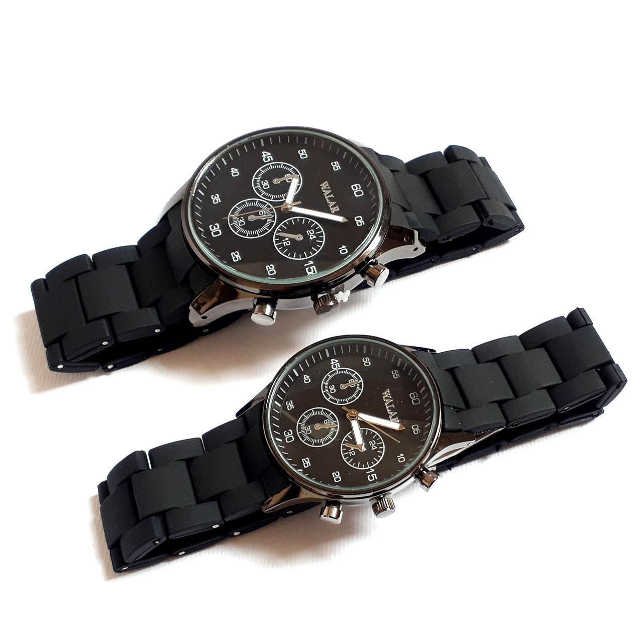 ست ساعت مچی عقربه ای زنانه و مردانه والار مدل WG02108 - - 4