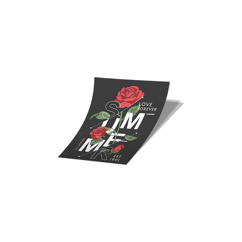 استیکر تزئینی موبایل و تبلت لولو مدل عشق تابستونی تا همیشه Summer Love Forever کد 746