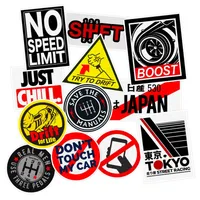 برچسب خودرو ماسا دیزاین طرح دریفتینگ کد CA003 مجموعه 12 عددی