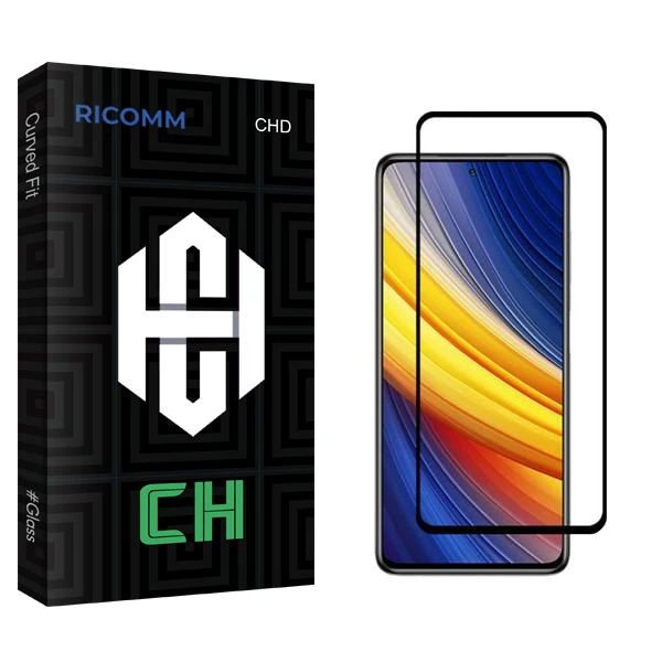 محافظ صفحه نمایش سرامیکی ریکام مدل CH2 مناسب برای گوشی موبایل شیائومی Poco X3 NFC
