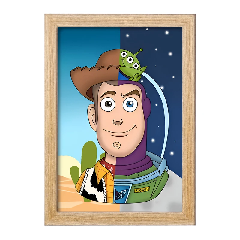 تابلو خندالو مدل داستان اسباب بازی ها (Toy Story) کد F7248