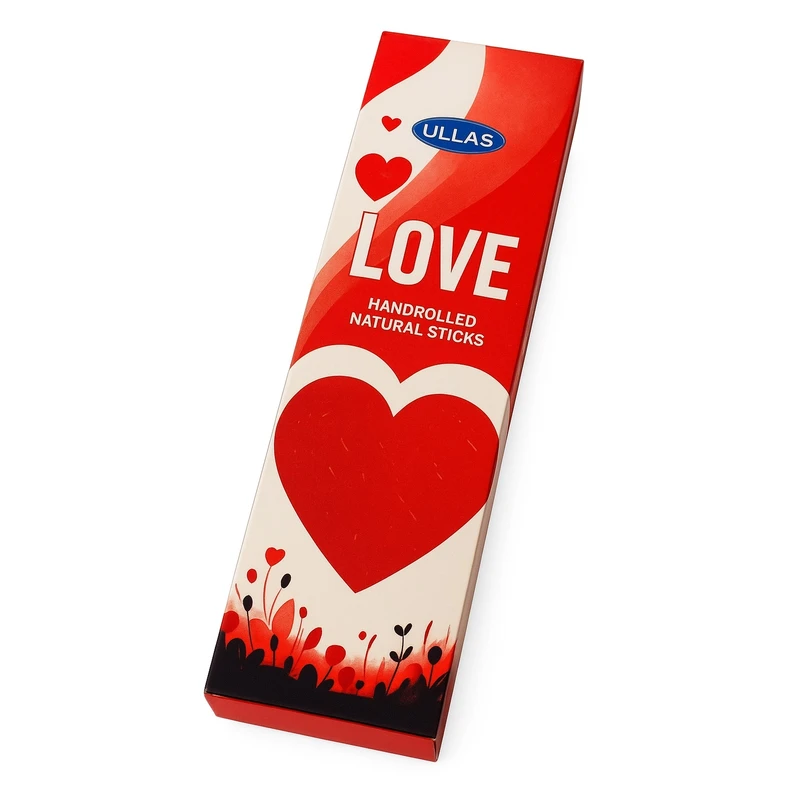 عود الاس مدل رویال کد ۰۲ با رایحه عشق بسته ۲۰ عددی