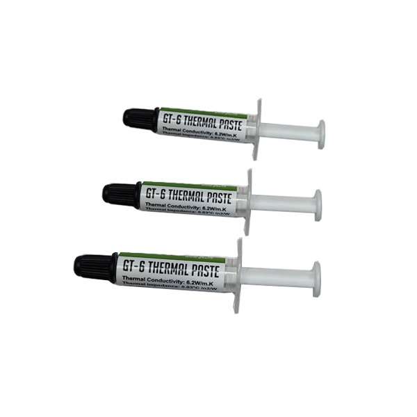 خمیر سیلیکون گرین مدل GT-6 Premium بسته سه عددی خمیر سیلیکون گرین مدل GT-6 Premium بسته سه عددی
