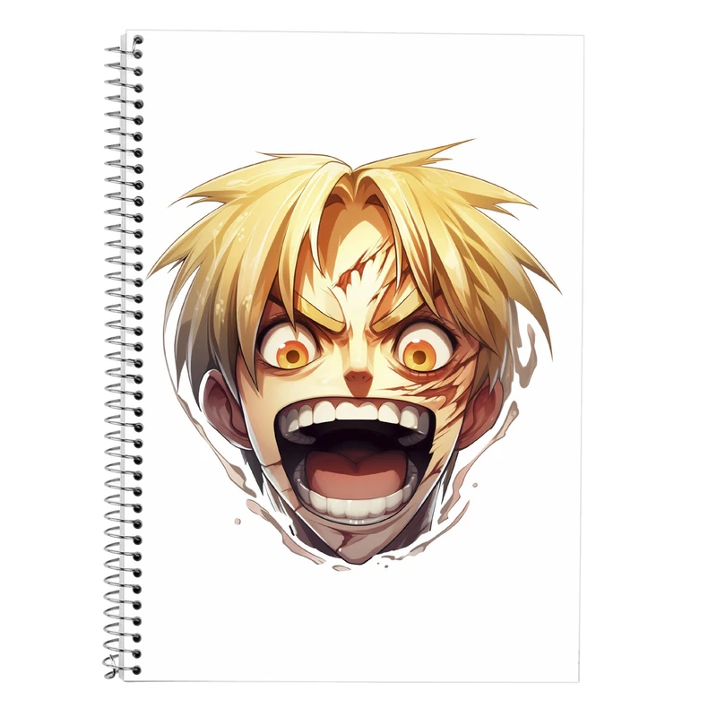 دفتر زبان 50 برگ مدوپد مدل سه خط طرح تایتان Titan کد DF11967