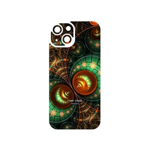 MAHOOT Mathematical Geometric Shape 3 Cover Sticker for Apple iPhone 15