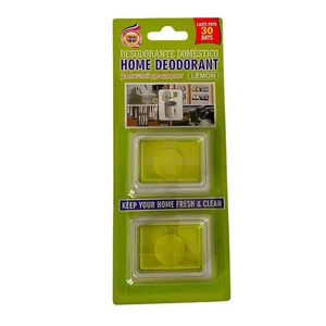 خوشبوکننده سطل زباله کواکوا مدل چسبی رایحه LEMON وزن 10 گرم بسته 2 عددی