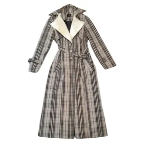 پالتو زنانه مدل چهارخانه