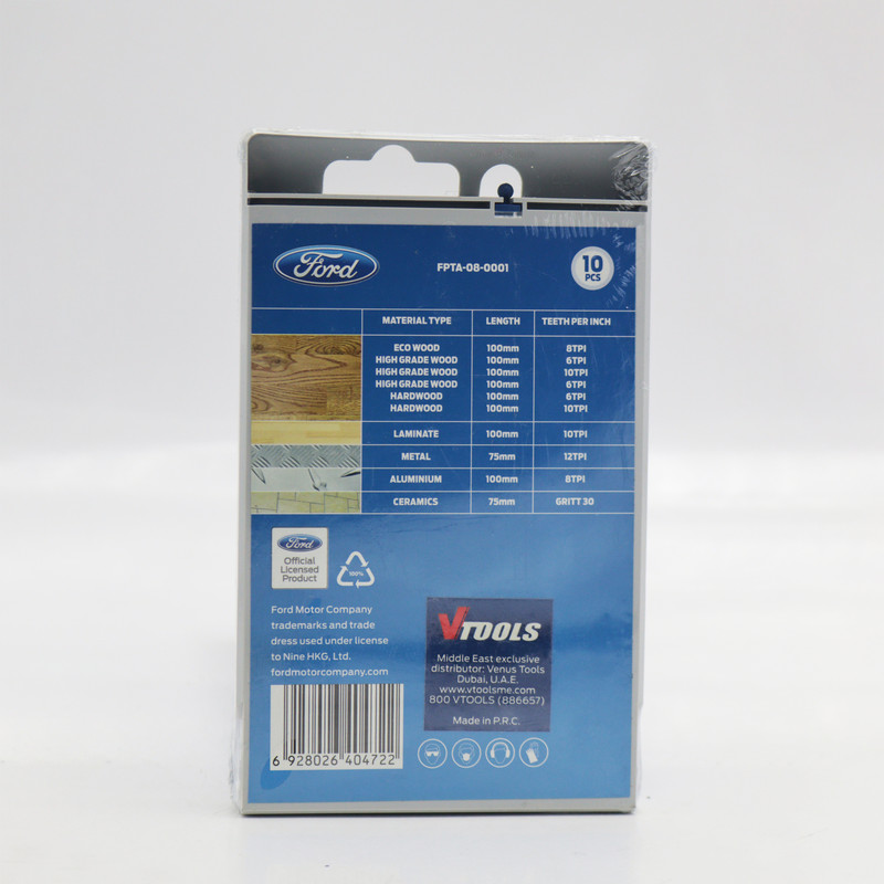 تیغه اره عمودبر فورد مدل YP-FPTA-08-0001 مجموعه 10 عددی