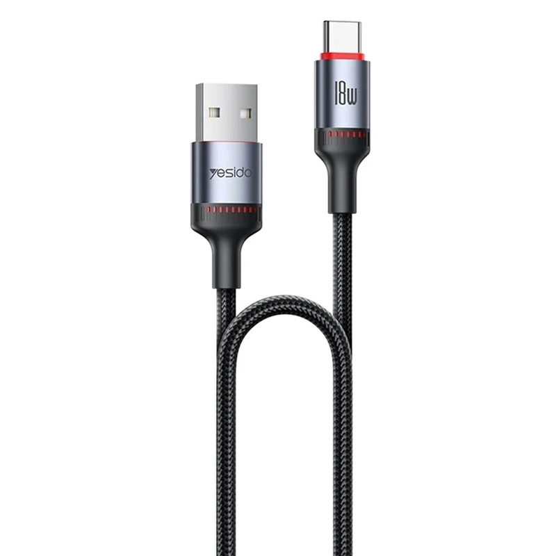 کابل تبدیل USB به USB-C یسیدو مدل DATA CA129C طول 1.2 متر
