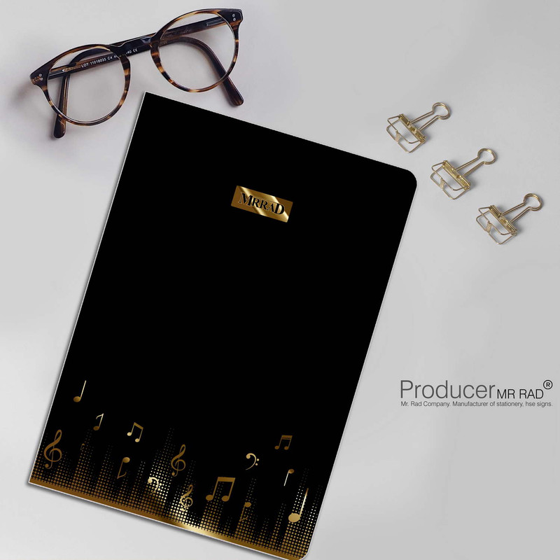 دفتر نت موسیقی مستر راد مدل آوا کد 1603 Music