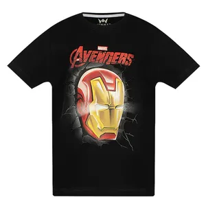 تی شرت آستین کوتاه پسرانه مدل مرد آهنی