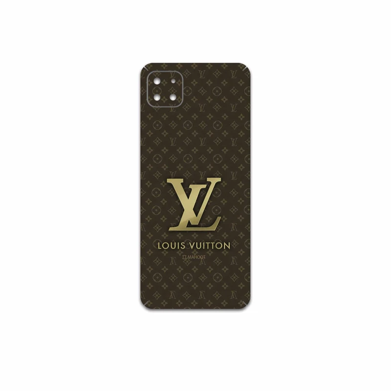 برچسب پوششی ماهوت مدل LOUIS-VUITTON-Logo مناسب برای گوشی موبایل سامسونگ Galaxy A22 5G