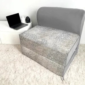 مبل تختخواب شو یک نفره نوپه هوم مدل تشک شو پترن کلاسیک کد M1107