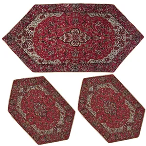 ست سه تکه رومیزی ترمه مدل چهلستون کد RL3-3