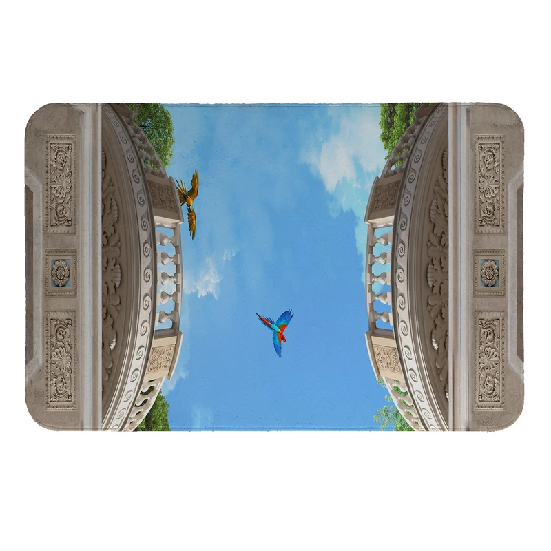  پادری طرح پرنده کد 5785 سایز 110 × 80 سانتی‌متر