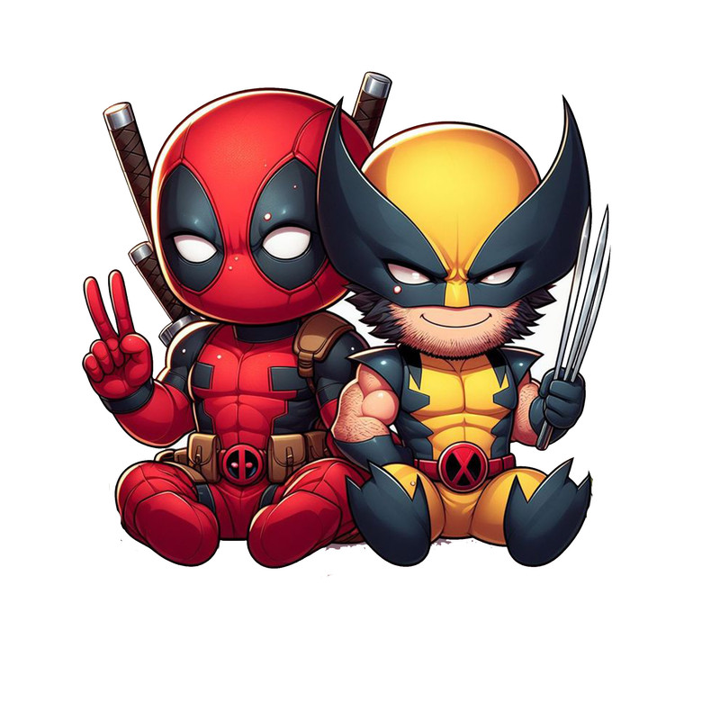 استیکر لپ تاپ و موبایل مدل سریال طرح Deadpool کد 2536