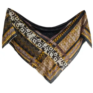 روسری زنانه مدل نخ ابریشم مجلسی کد 077414